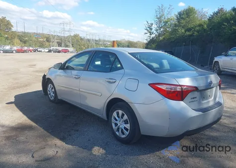 2017 Toyota Corolla L z USA, uszkodzony, nr VIN 2T1BURHE0HC819979